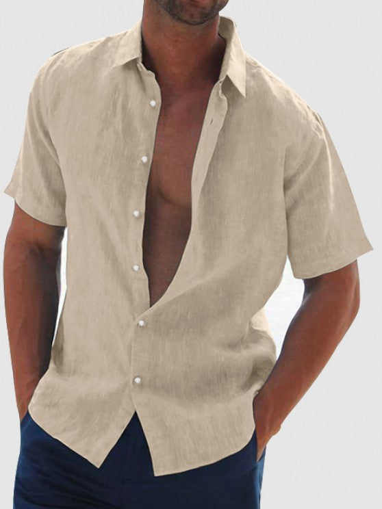 Casual Short Sleeves Shirt And Pant - Grafton Collection