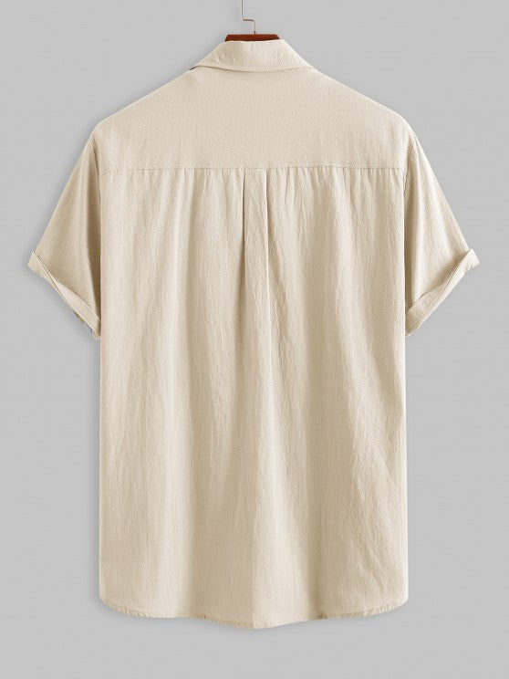 Casual Short Sleeves Shirt And Pant - Grafton Collection