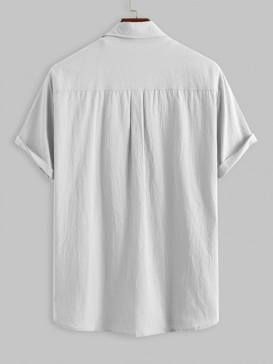 Casual Short Sleeves Shirt And Pant - Grafton Collection