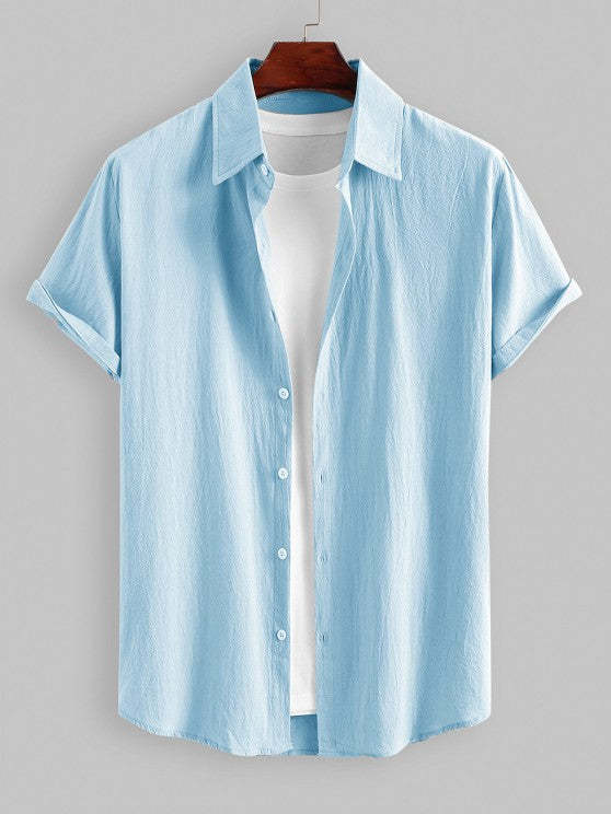 Casual Short Sleeves Shirt And Pant - Grafton Collection