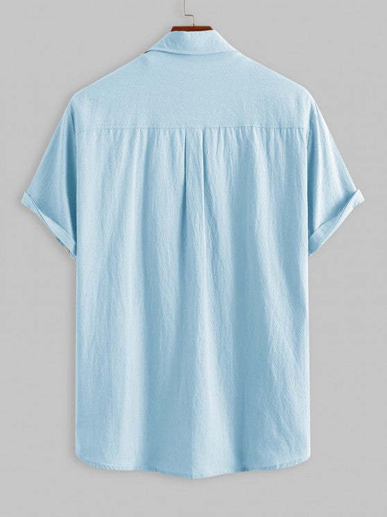 Casual Short Sleeves Shirt And Pant - Grafton Collection