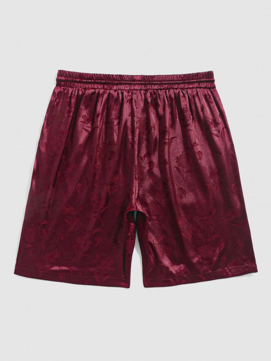 Front Kimono Shirt And Casual Shorts - Grafton Collection