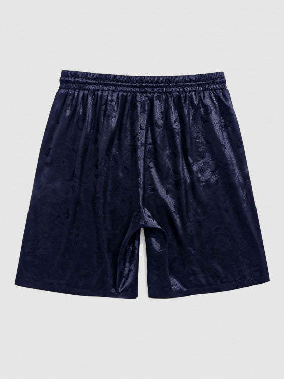 Front Kimono Shirt And Casual Shorts - Grafton Collection