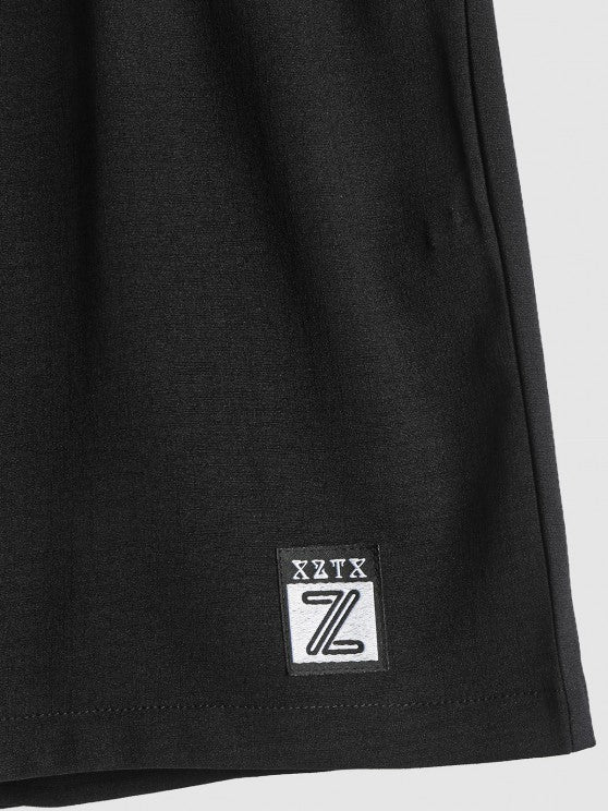 Casual Vertical Striped Shirt And Shorts - Grafton Collection