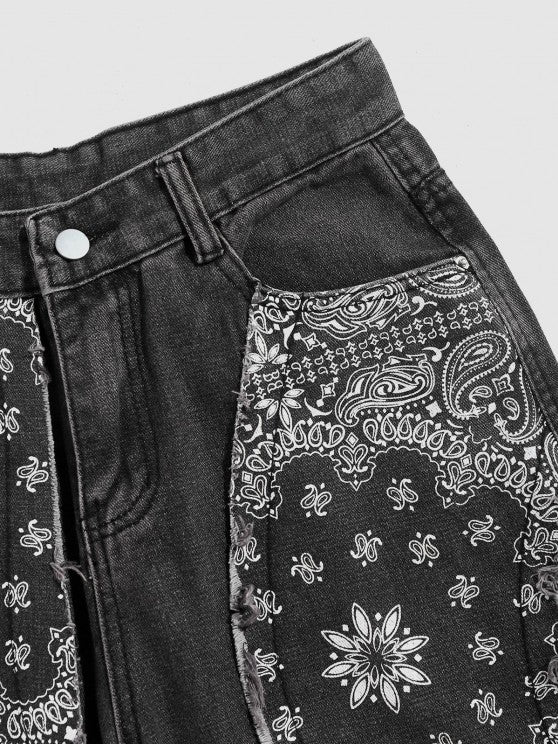 Graphic Printed Short Sleeves T Shirt And Shorts - Grafton Collection