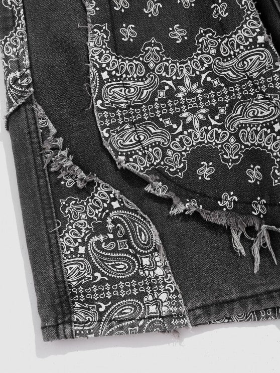 Graphic Printed Short Sleeves T Shirt And Shorts - Grafton Collection