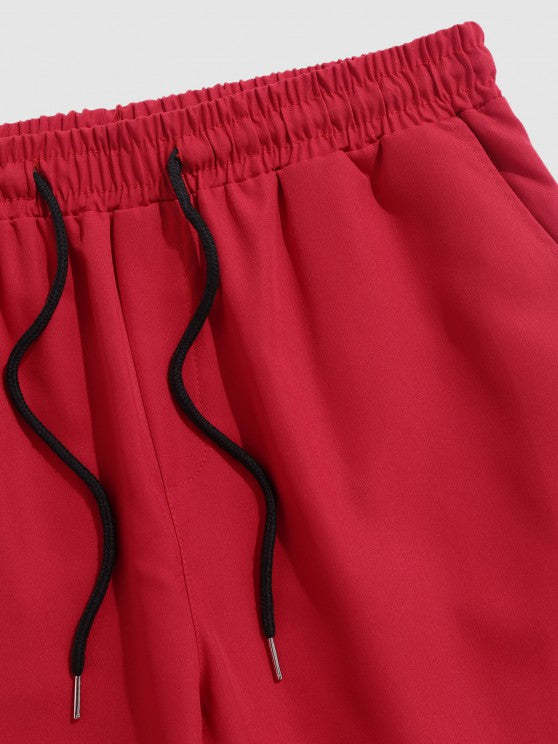 Drippy Smile Shirt And Bermuda Shorts Set - Grafton Collection