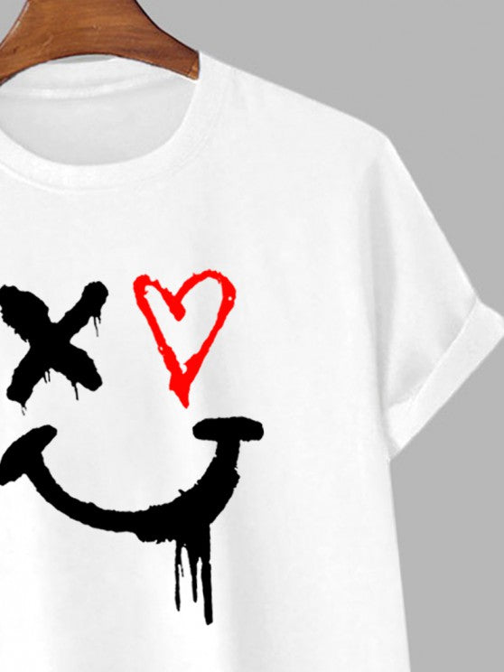 Drippy Smile Shirt And Bermuda Shorts Set - Grafton Collection