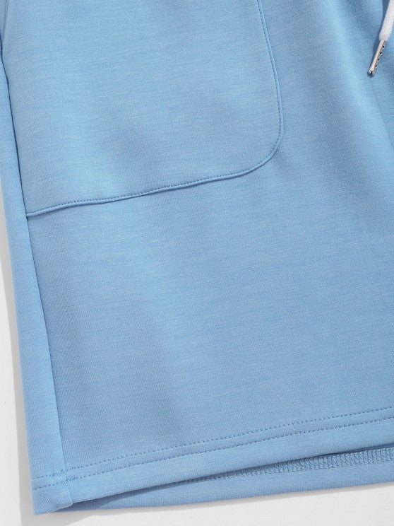 Bear Graphic Pattern T Shirt And Shorts - Grafton Collection