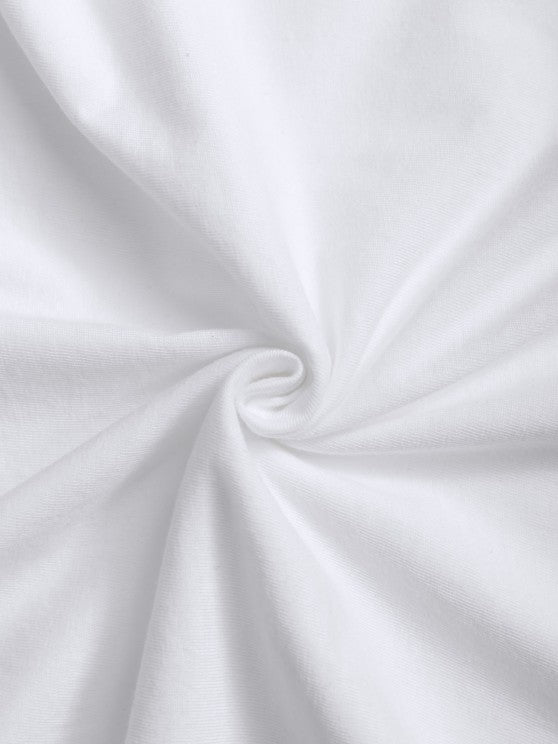 Palm Tree Printed Tank Top And Shorts - Grafton Collection