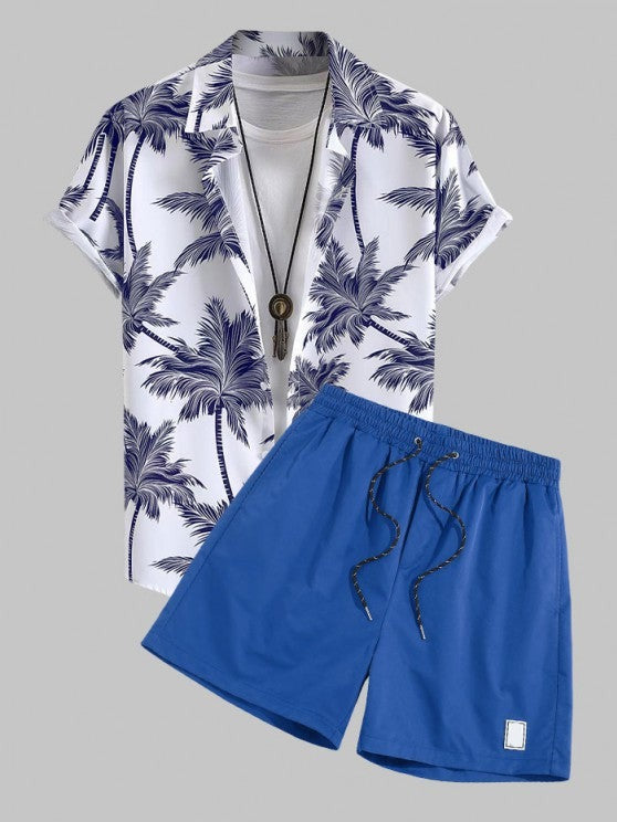 Tropical Print Hawaiian Summer Vacation Set - Grafton Collection