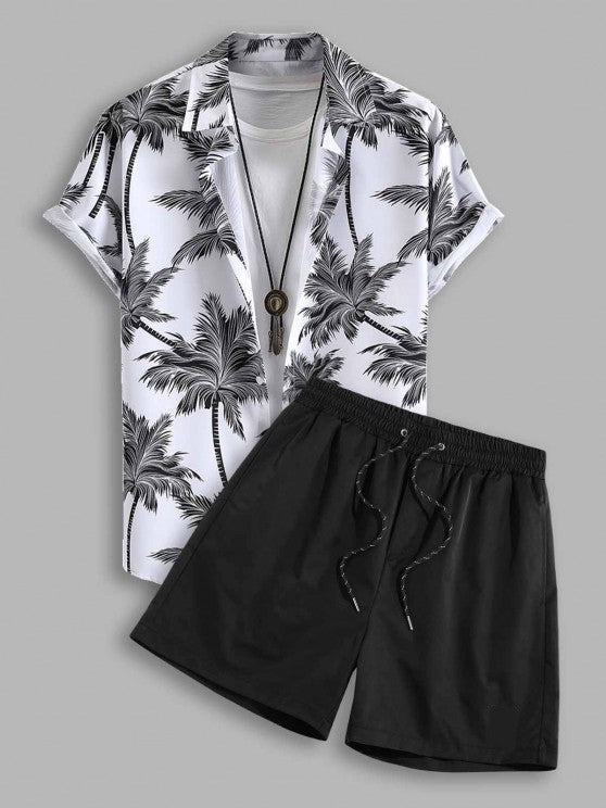Tropical Print Hawaiian Summer Vacation Set - Grafton Collection