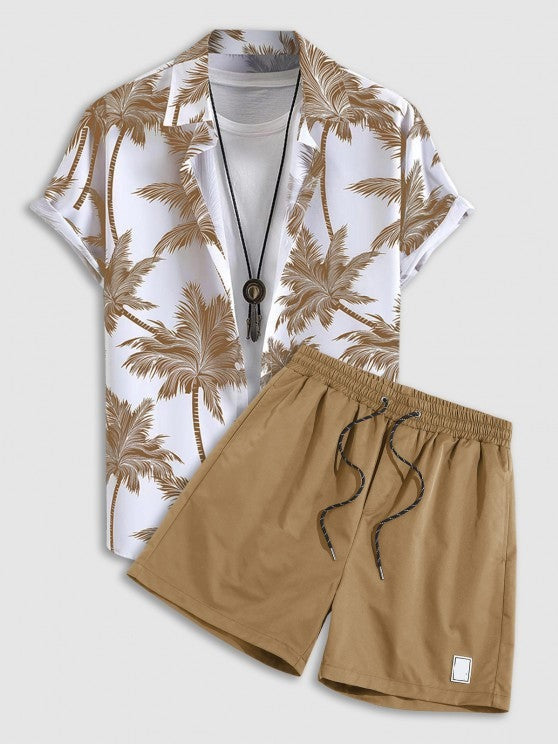 Tropical Print Hawaiian Summer Vacation Set - Grafton Collection