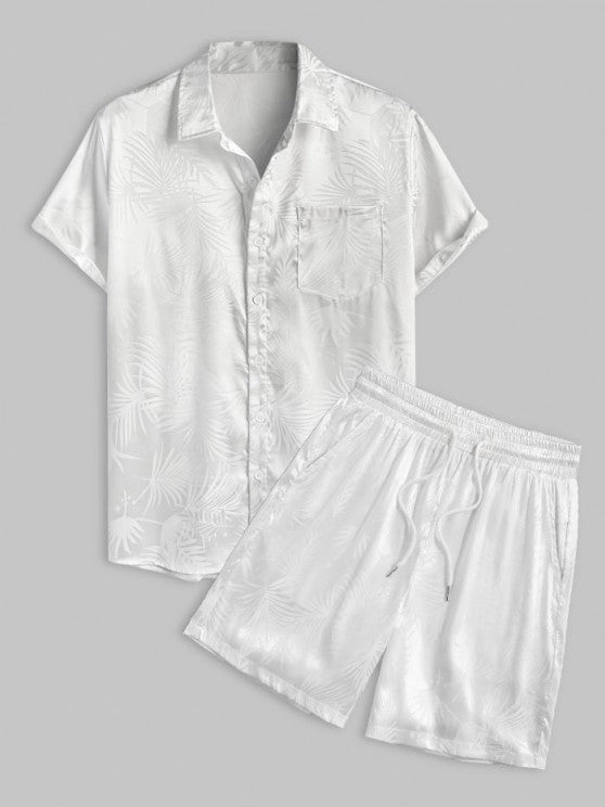 Coconut Tree Shirt And Short - Grafton Collection