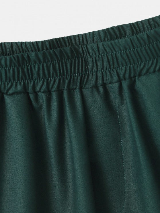 Casual Button Shirt And Casual Shorts - Grafton Collection