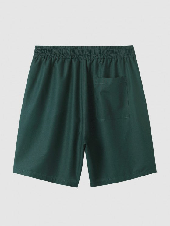 Casual Button Shirt And Casual Shorts - Grafton Collection