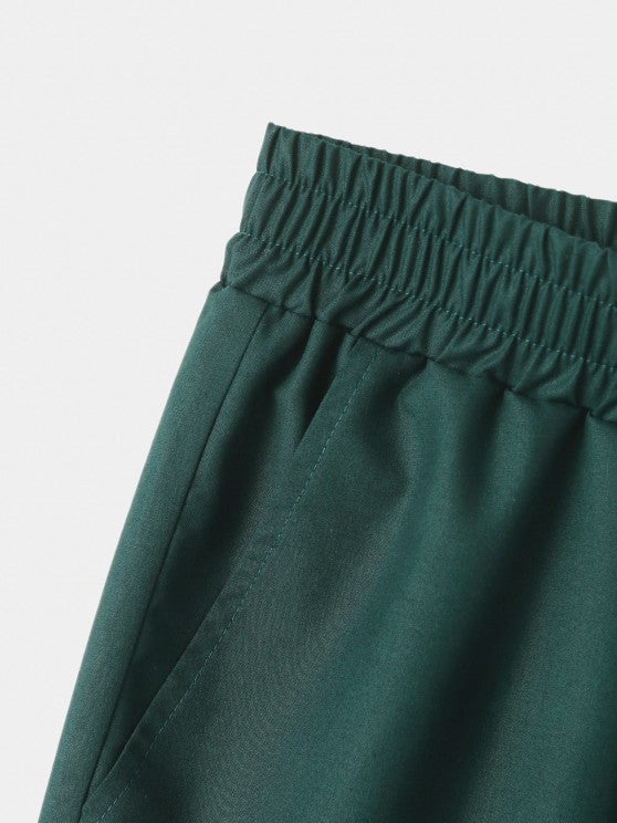 Casual Button Shirt And Casual Shorts - Grafton Collection