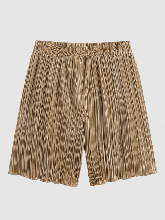 Textured Shirt And Shorts - Grafton Collection