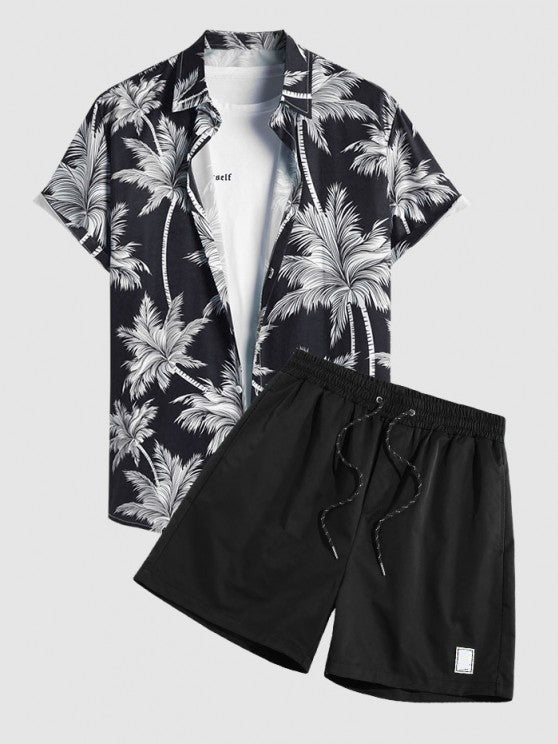 Tropical Print Hawaiian Summer Vacation Set - Grafton Collection