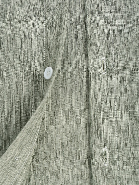 Stand Collar Shirt And Drawstring Shorts - Grafton Collection