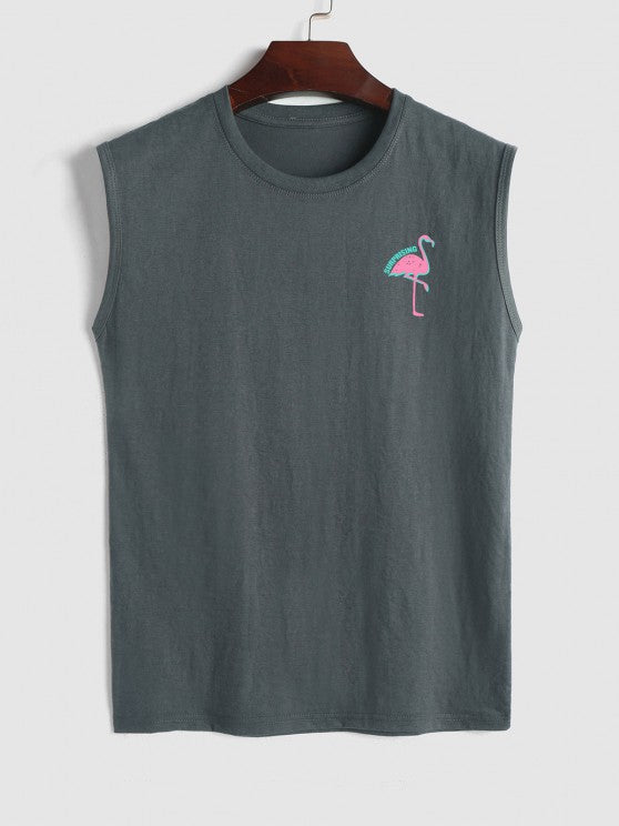 Flamingo Printed Top And Shorts - Grafton Collection