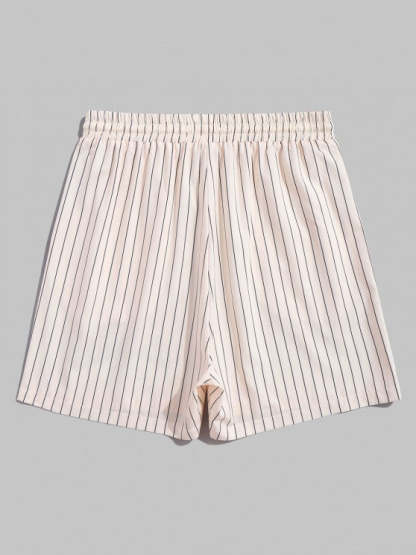 Coconut Tree Pattern Shirt And Shorts Set - Grafton Collection