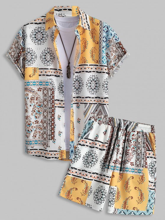 2 Pieces Floral Printed Sets - Grafton Collection