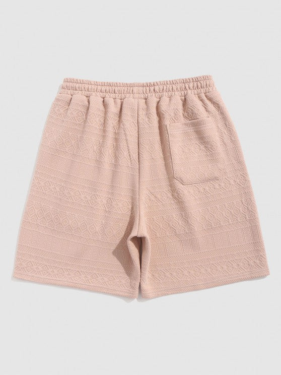 Retro Collared T Shirt And Short Set - Grafton Collection