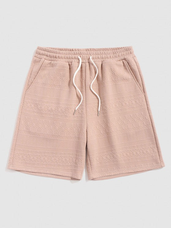 Retro Collared T Shirt And Short Set - Grafton Collection