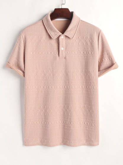Retro Collared T Shirt And Short Set - Grafton Collection