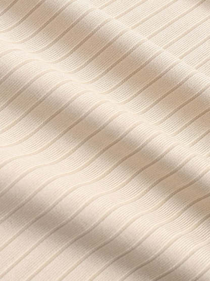 Ribbed Short Sleeves T Shirt And Shorts - Grafton Collection