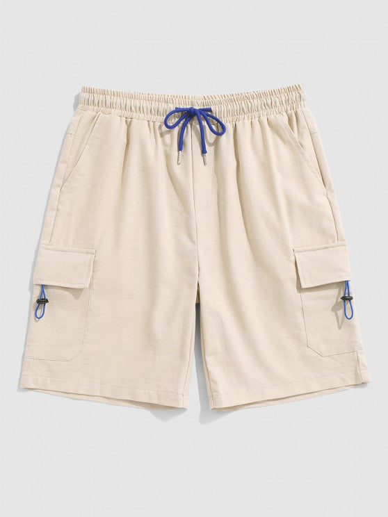 Casual Streetwear T Shirt And Cargo Shorts - Grafton Collection