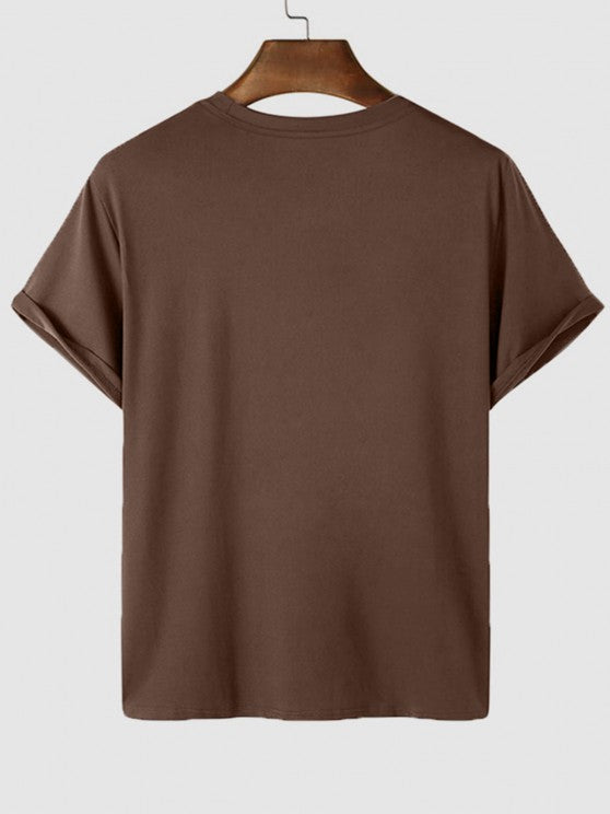 Casual Streetwear T Shirt And Cargo Shorts - Grafton Collection