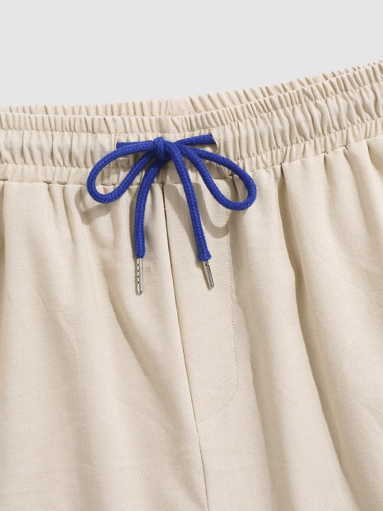 Casual Streetwear T Shirt And Cargo Shorts - Grafton Collection