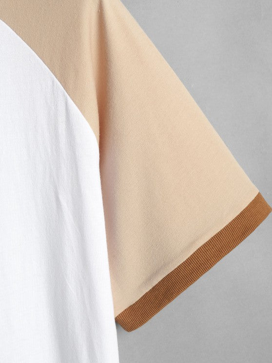 Letter Printed T Shirt And Shorts - Grafton Collection