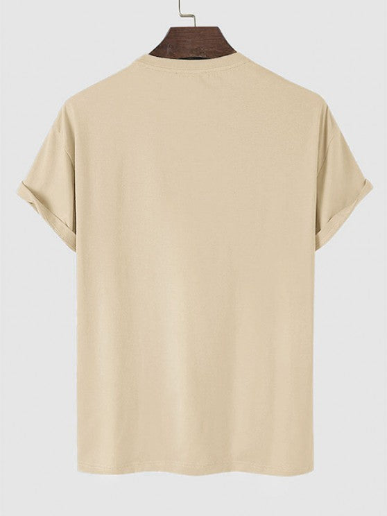 Printed Short Sleeves T-Shirt And Shorts - Grafton Collection