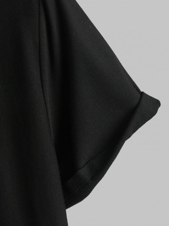 Striped Printed T-Shirt And Shorts - Grafton Collection