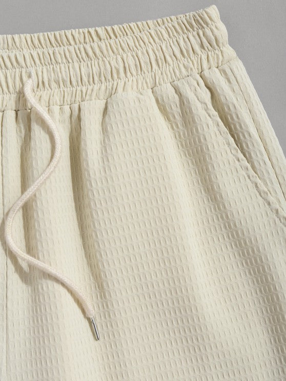 Plain Short Sleeves Shirt And Shorts - Grafton Collection