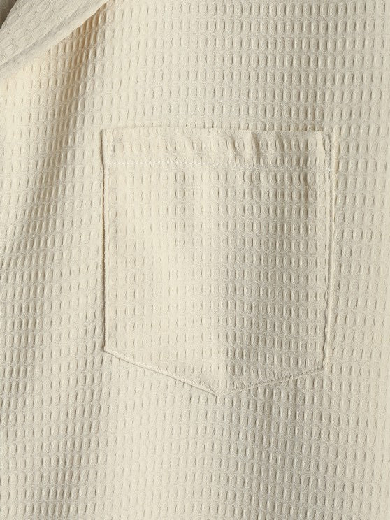 Plain Short Sleeves Shirt And Shorts - Grafton Collection