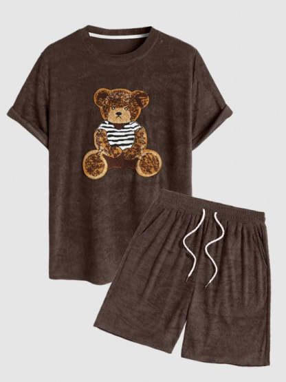 Crew Neck T Shirt And Shorts - Grafton Collection