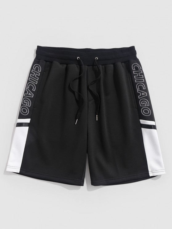 Vertical Striped Pattern T Shirt And Shorts - Grafton Collection