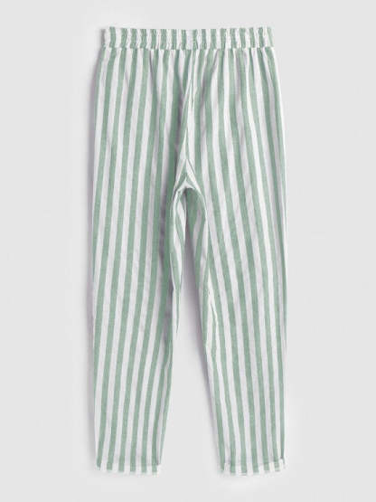 Vertical Striped Shirt And Pants - Grafton Collection