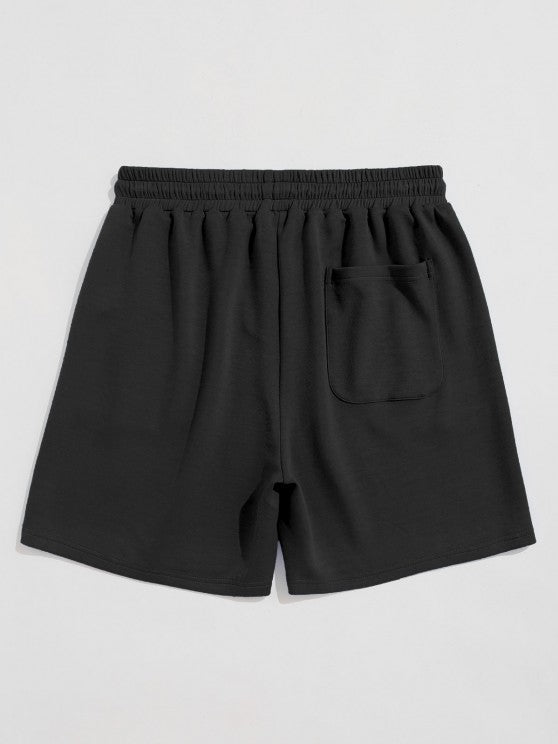 Casual Polo Collar T Shirt With Shorts Set - Grafton Collection