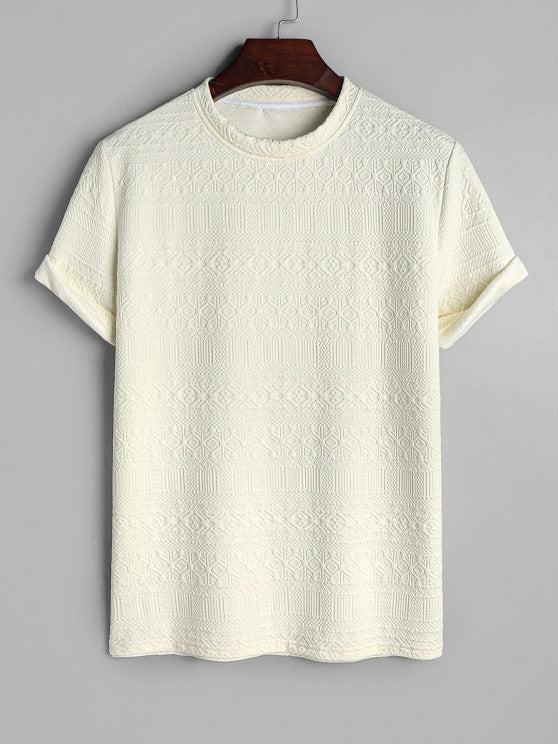 Plain Round Neck T-Shirt And Shorts - Grafton Collection