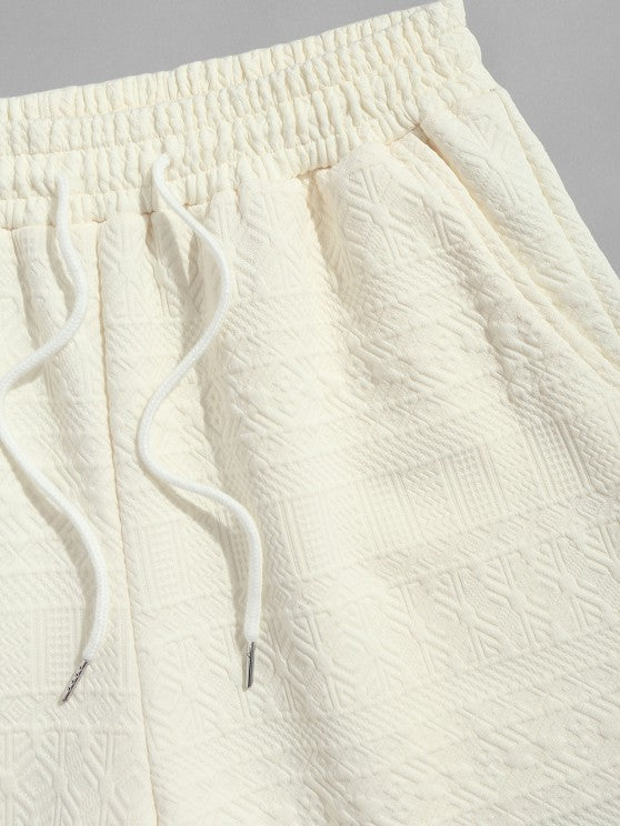 Plain Round Neck T-Shirt And Shorts - Grafton Collection
