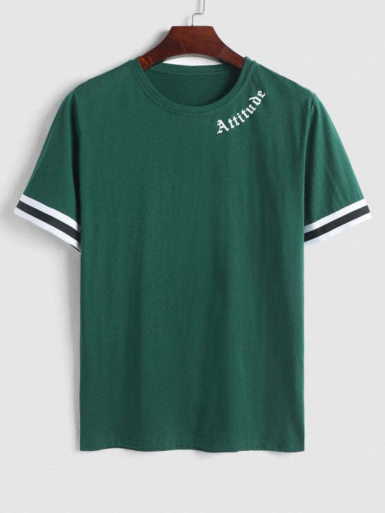 Letter T Shirt And Chicago Shorts Set - Grafton Collection