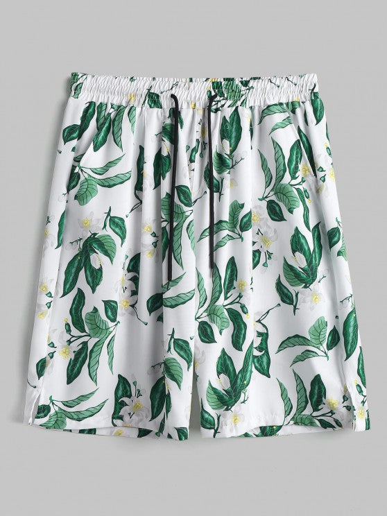 Floral Planted Shirt And Shorts - Grafton Collection