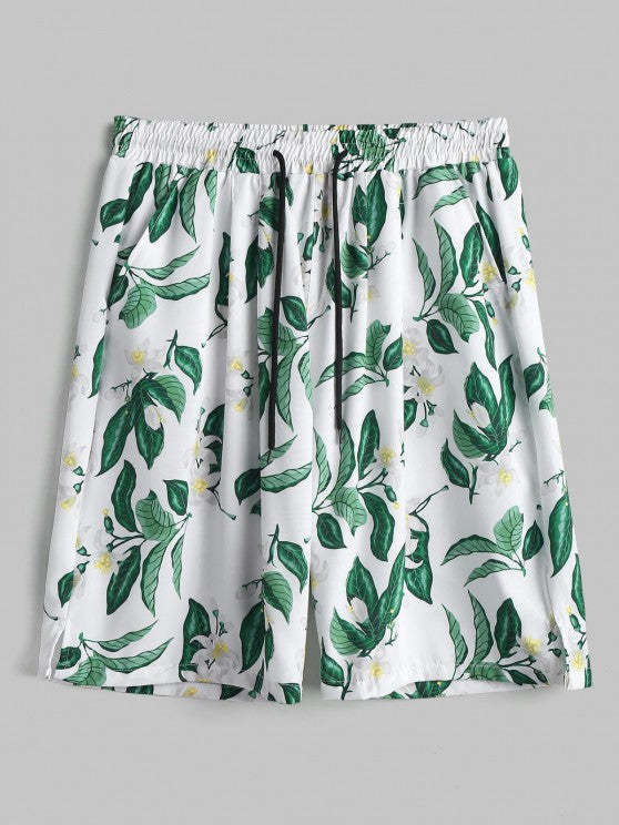Floral Planted Shirt And Shorts - Grafton Collection
