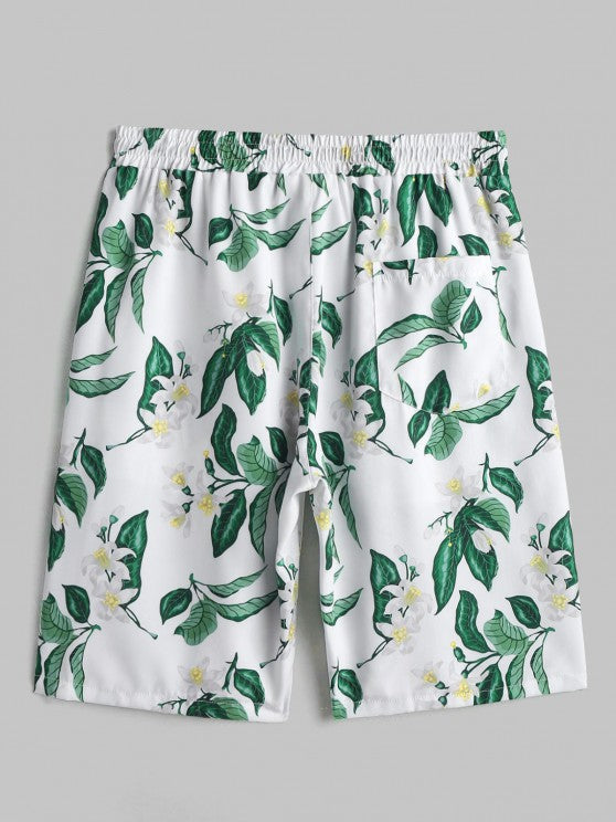Floral Planted Shirt And Shorts - Grafton Collection