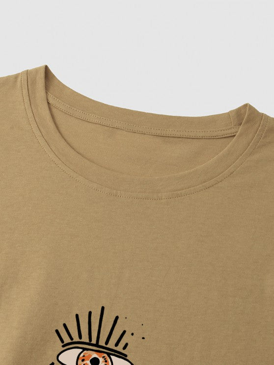 Cactus Graphic T Shirt And Vintage Shorts - Grafton Collection